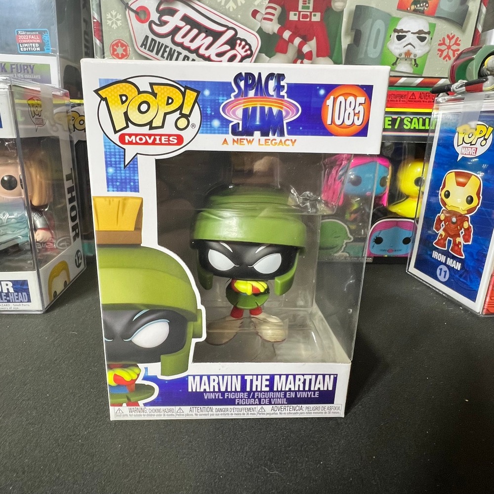 Funko Pop Movies Space Jam A New Legacy Marvin the Martian 1085 Vinyl Figure